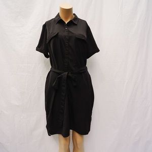 Express size L black dress